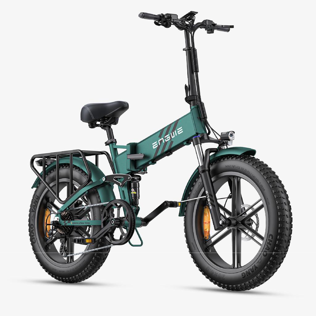 Engwe ENGINE PRO 2.0 Electric Bike 52V 16Ah Battery, 750W Motor, 20*4.0 Inch Tires, Hydraulic Brake, 75Nm Torque E-bike