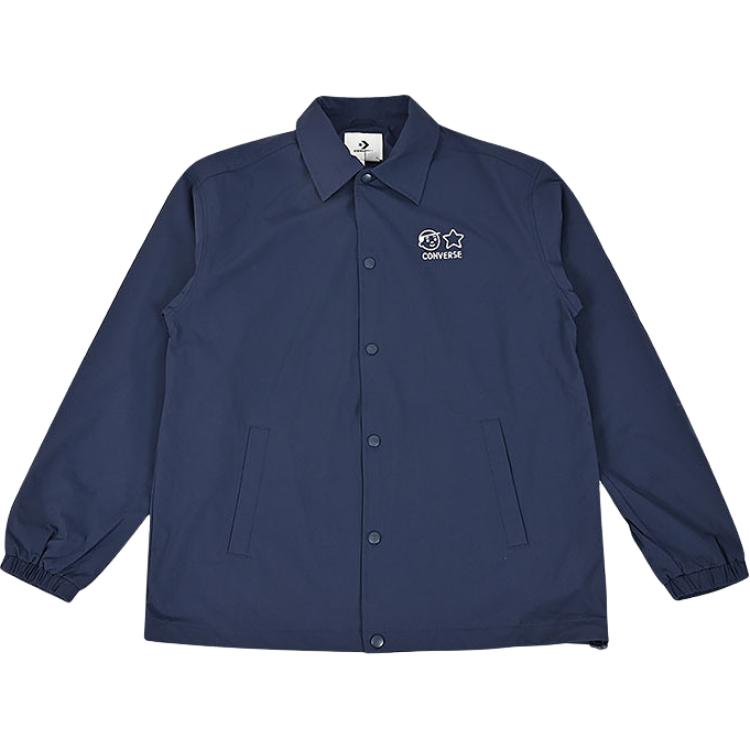 Converse Jackets Unisex Blue Lapel Moderate Other UCH890-695 L