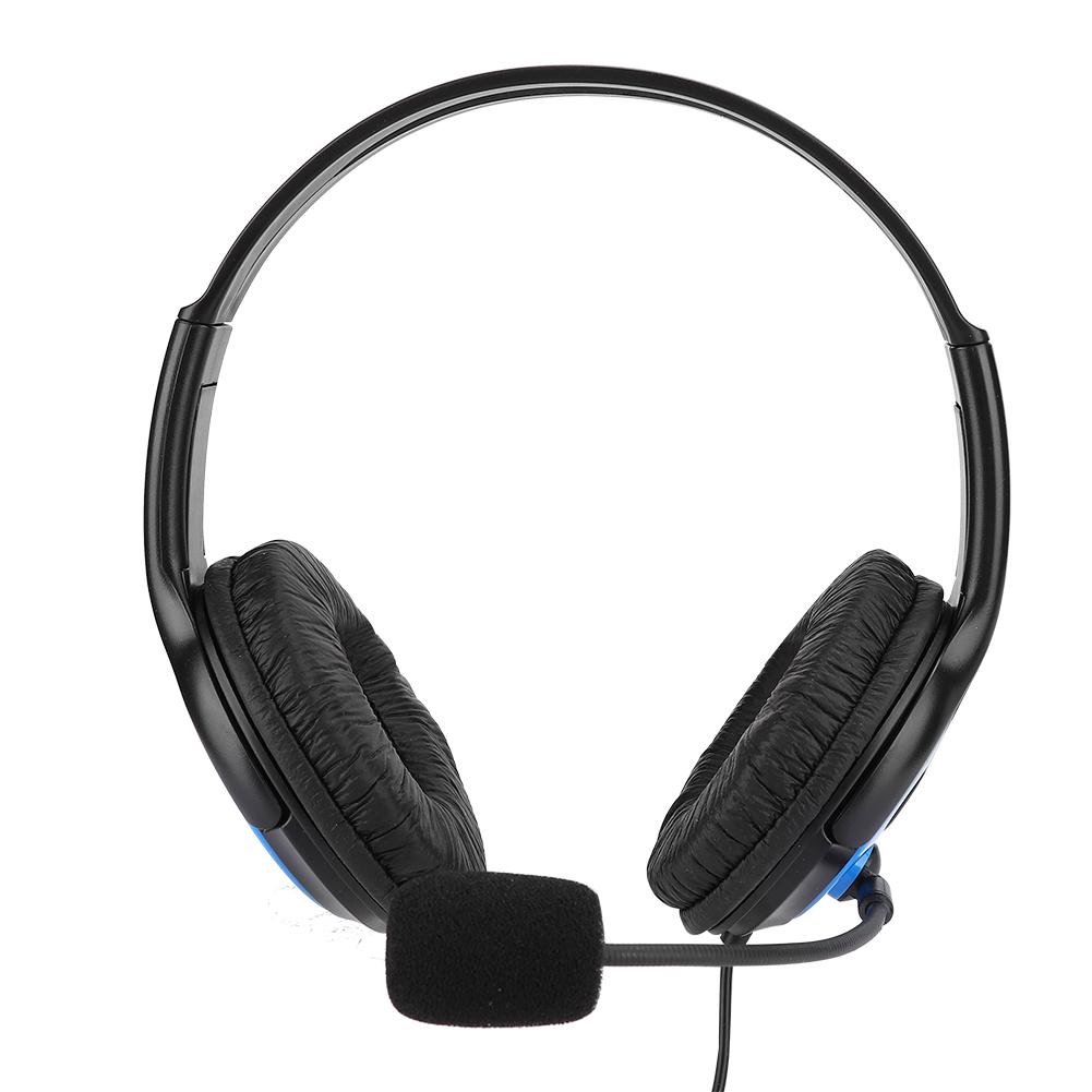 A4 ABS Lightweight Gaming Headset Noise Reduction Microphone Headphone Equipment for PS4 X ONE
