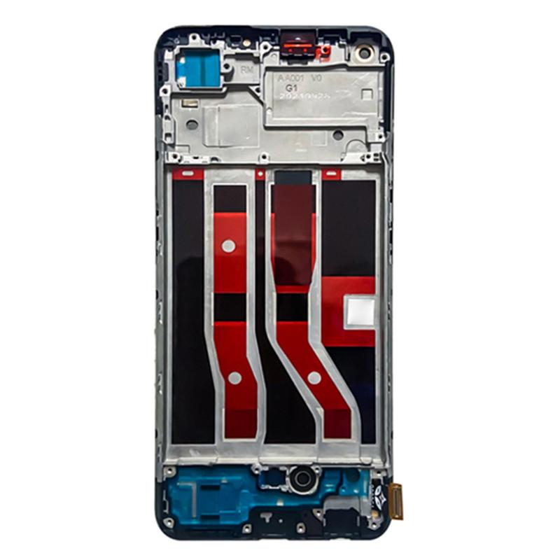 For Oppo A74 4G/A95 4G/F19 Grade C LCD Screen and Digitizer Assembly+Frame Part (TFT Technology) (without Logo)