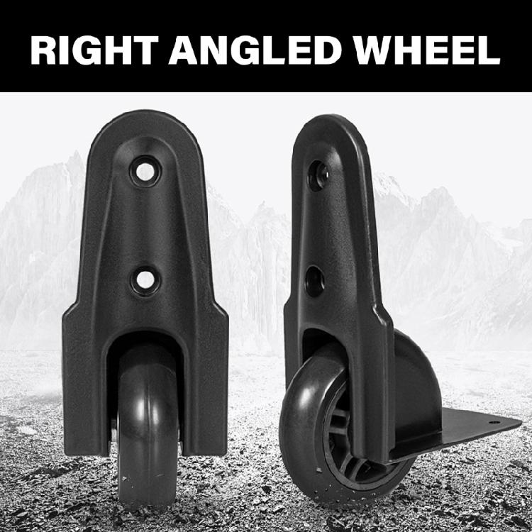 Luggage Wheels Set of 2 Easy Installation Suitcase Replacement Directional Wheels Rotation Spinner Suitcase Accessories