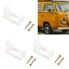 Sliding Door Guide Plastic Sliding Barn Door Guide Ensures Stability & Reduces Door Wobbling for Household Offices