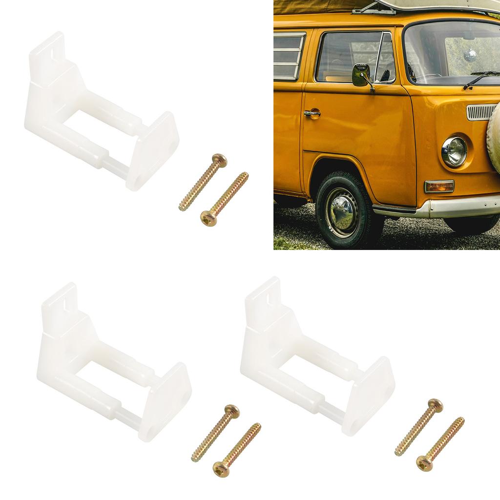 Sliding Door Guide Plastic Sliding Barn Door Guide Ensures Stability & Reduces Door Wobbling for Household Offices