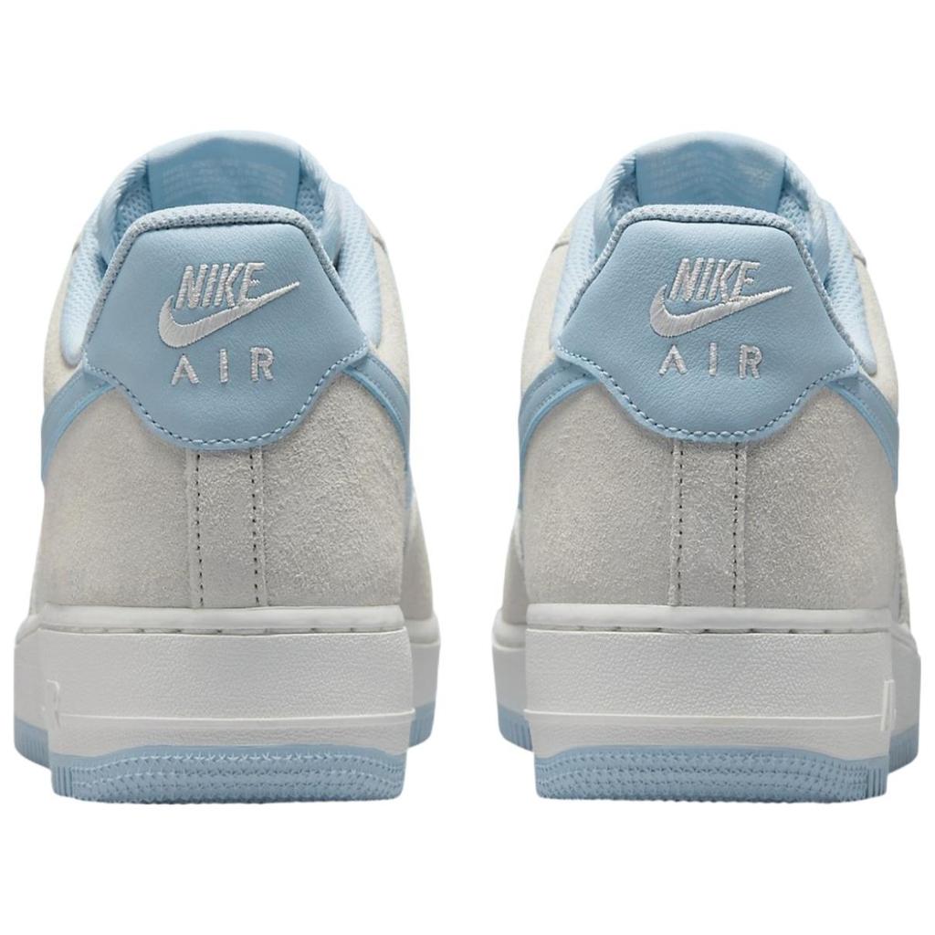 Nike Air Force 1 07 LV8 Light Bone Light Armory Blue Unisex Sneakers Cream Summit-White FQ8714-005