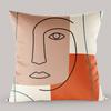 Nordic Light Luxury Wabi-sabi Style Pillow Abstract Color Simple Modern Sofa Cushion Office Bed Pillow
