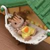 Sylvanian Families Family Trip House [Forest Exciting Log House] CO-62 ST Mark Certified Toy Dollhouse for Ages 3 and Up, Sylvanian Families, Epoch