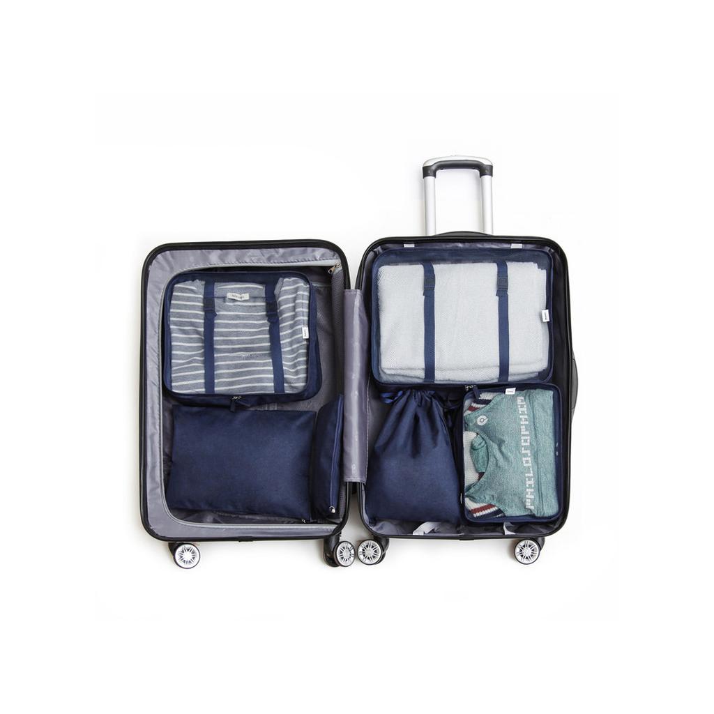 6Pcs/Set Portable Clothing Sorting Organizer Travel Bags Set Luggage Accessories