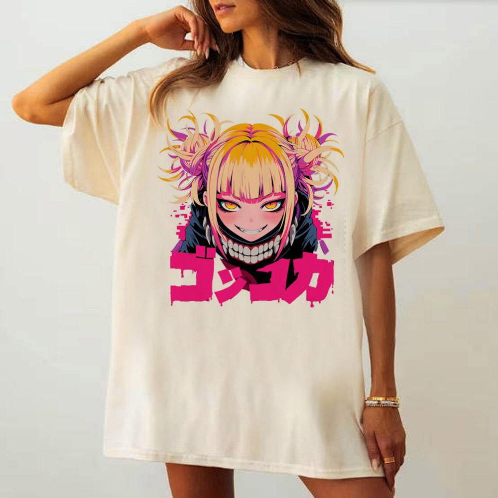 My Hero Academia tshirt teen Y2k Pop Culture Breathable harajuku  Gothic t shirt Psychedelic kawaii Pop Culture 2000s S