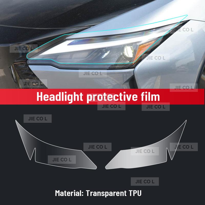 For LEXUS RZ  2024 2025 Anti-scratch Car Interior Transparent TPU Film Center Console Dashboard Navigation Protector Sticker