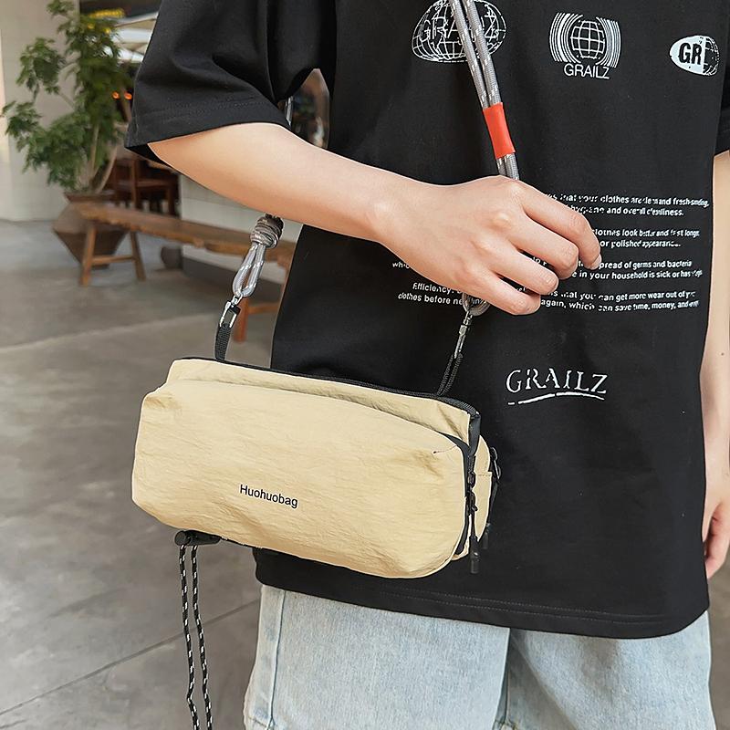 Small Square Bag Women's Shoulder Bag Men's Sports Crossbody Bag