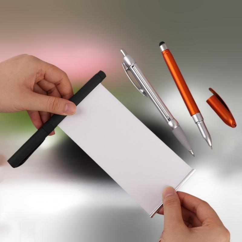 HUAHUA Pero se skrytým výsuvným papírem: Ideální pro psaní tajných informací, zkoušky a poznámkyHUAHUA