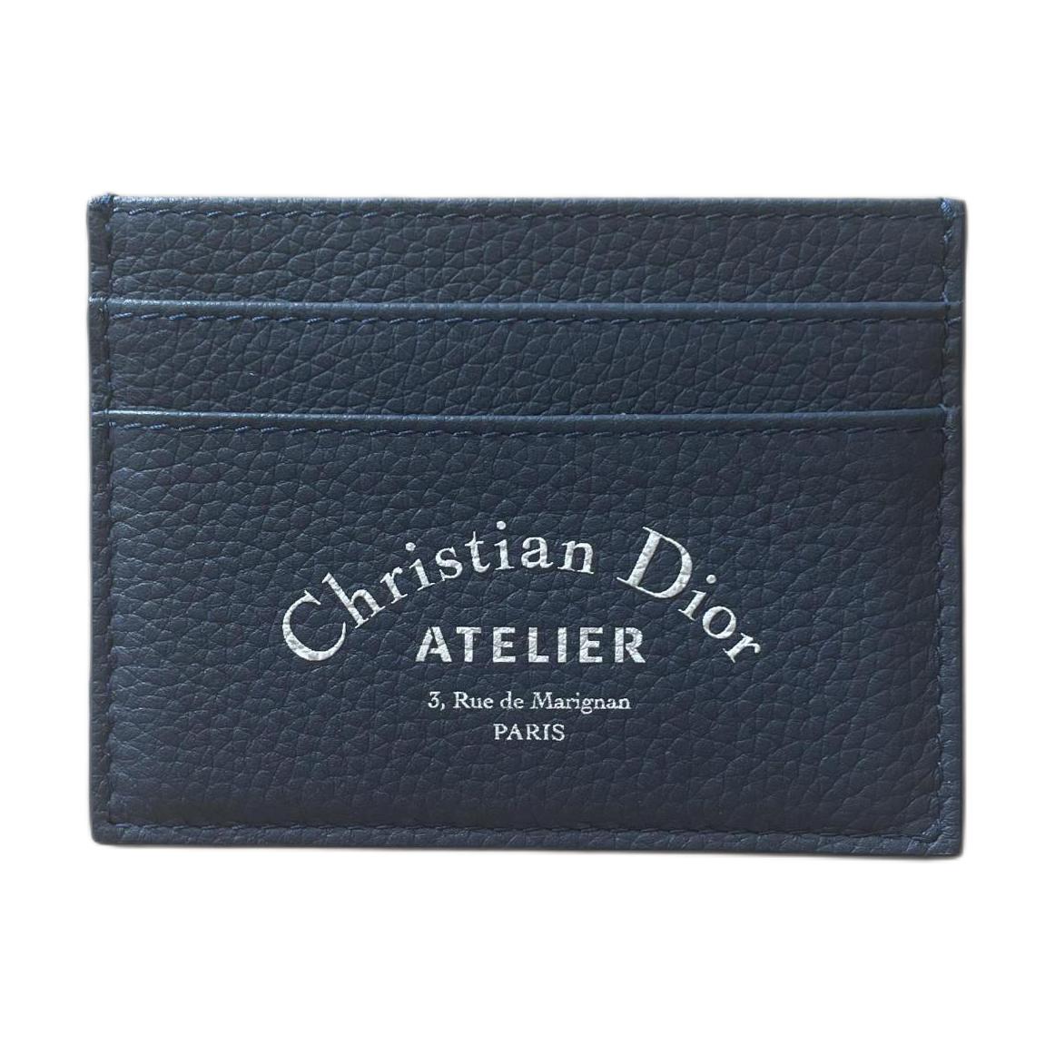 

Dior Letter Logo Multi-Slot Card Holder Men Card Holder Dark-Blue 2ATCH001XXX-H16E Box(Basic Set+Box)