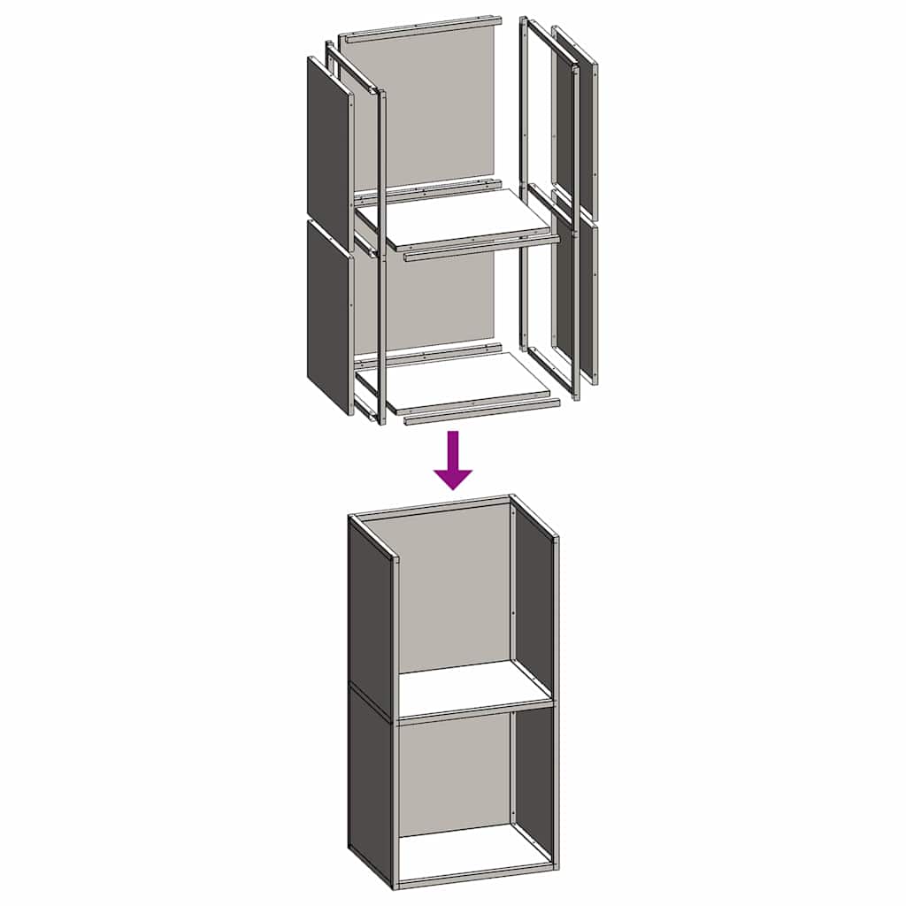 Firewood Rack White 40 x 30 x 80 cm Cold Rolled Steel