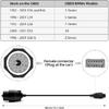 For BMW 20pin to OBD2 16pin connector cable OBD OBD2 adapter cable for BMW e36 e39 X5 Z3 scan tool cable