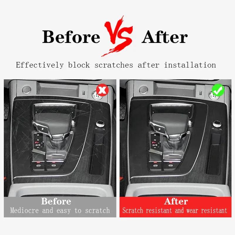 Interior TPU Protective Film Sticker for Porsche Panamera 4S 2015-2017 Car Center Console Door Gear Shift Panel Accessories