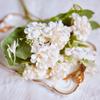 9 Head White Artificial Hydrangea Flowers for Wedding Christmas Living Room Home Decor Valentine's Day Fake Flower DIY Bouquets