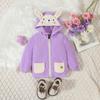 Kids' Stylish Versatile Top & Jacket Set, Children's Outerwear