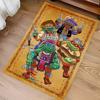 1pc Teenage Mutant Ninja Turtles Print Area Rug - Soft,Washable Non-Slip Indoor Mat for Office Chairs,Living Room,Home Office Decorative Rug