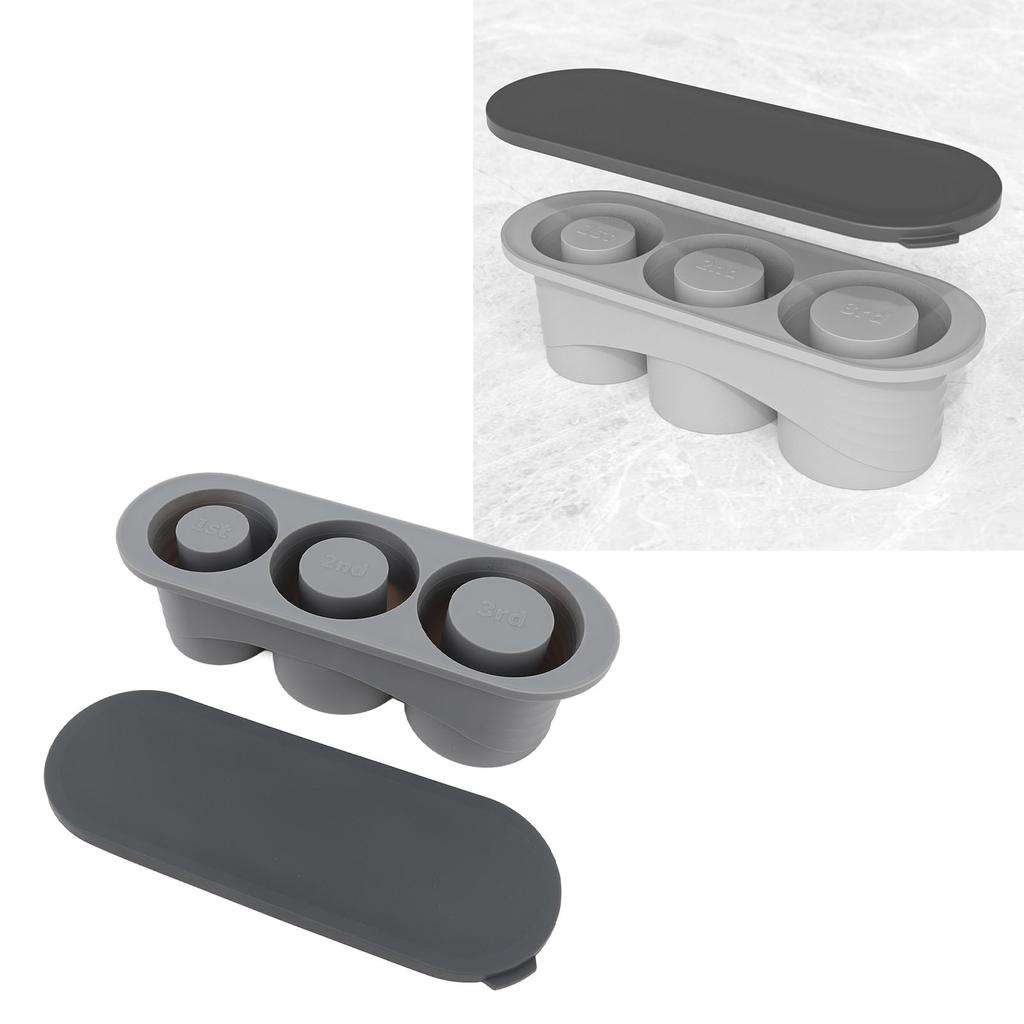 Hollow Cylinder   Tray Quick Release Silicone High Low Temperature Resistant with Lid 3 Hollow Cylinder   Maker for 30oz 40oz
