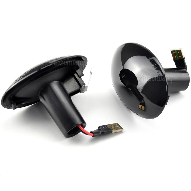 2pcs Flowing Turn Signal Light Dynamic LED Side Marker Side Indicator For BMW MINI Cooper R56 R57 R58 R59 CL-R56-LSM-SM