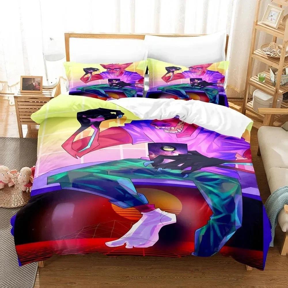3D Anime Pyrocynical Bedding Set Single Twin Printed Bed Set With Pillowcase Bed Duvet Cover Single Double Queen Super King Size