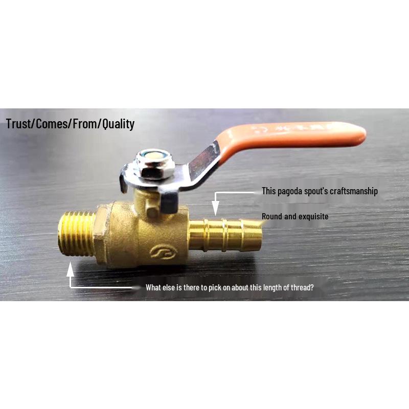 Xingfeng Natural Gas Ball Valve with Nozzle, Inserted Tube, Drain, and Vent Options in 2, 3, or 4-point Sizes