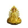 Alloy Double-Sided Thousand-Hand Guanyin Dashboard Ornament with Perfume Base