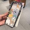 Painted Phone Case for iPhone 17 11 12 13 14 15 16 iPhone 17 12 13 14 15 16 Pro 17 12 13 14 15 16 Pro Max  High Quality Painted Animal Cute Phone Case