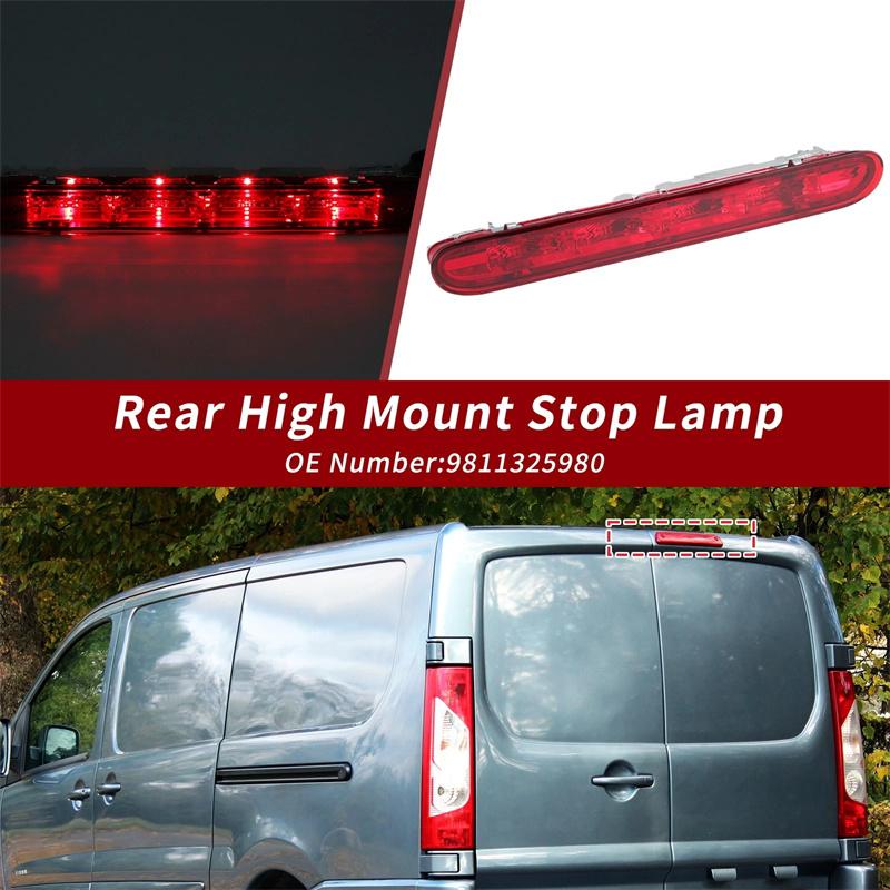 Zusätzliche Bremsleuchte 9811325980 Zusätzliche Bremsleuchte Für Peugeot Expert Iv 2016-2024 Für Toyota Proace Ii 2016-2024 Rot