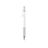 MUJI Lightweight Low-Center-of-Gravity Mechanical Pencil, White, 0.3mm, NBD51A3A, with Non-Slip Rubber Grip for Comfortable Finger Fit