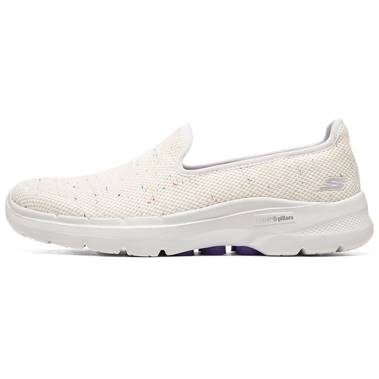 Skechers Comfortable Simple Low-Top Casual Shoes Women sneaker Off-White 124551-WLV 37