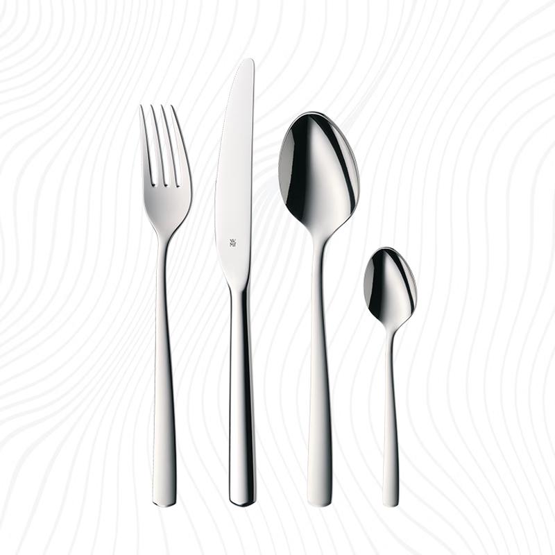

WMF Bistro Series Dessert Cutlery 4-Piece Set