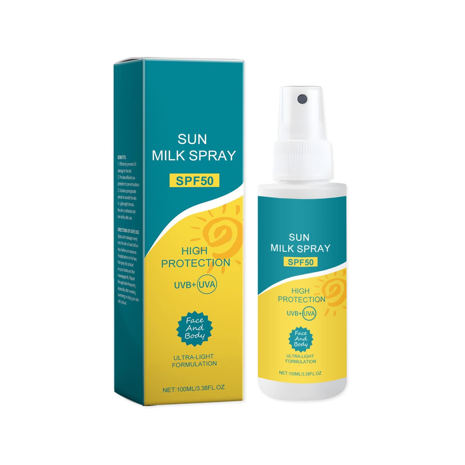 

Высокоэффективный солнцезащитный спрей защищает кожу от ультрафиолетового излучения, питает, увлажняет, освежает и не оставляет жирного блеска100 мл One Size