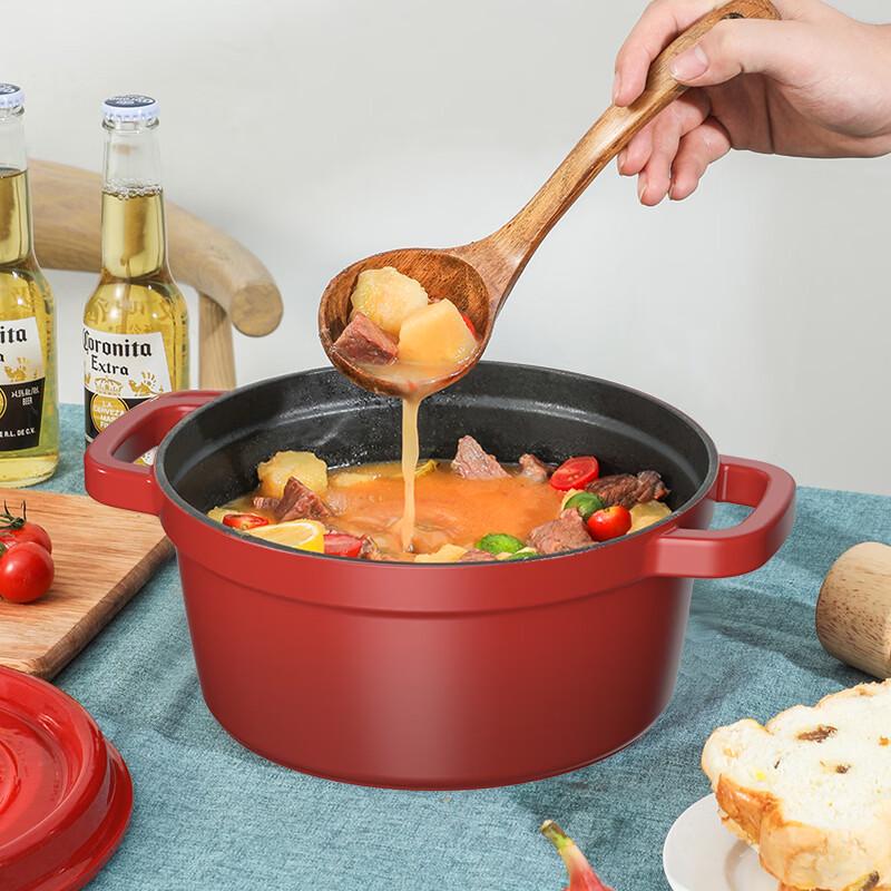 Kangbachen Vibrant Enamel Soup Pot