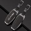 Car Key Case Cover Shell Fob for BYD Atto 3 Han EV Dolphin Lied Tang Dm Qin PLUS Song Pro MAX Yuan Zinc Alloy Protector Keychain