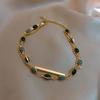 Französisches Retro Zirkon Armband Damen Nischen-Leichtluxus-Armband Hochwertiger Schmuck