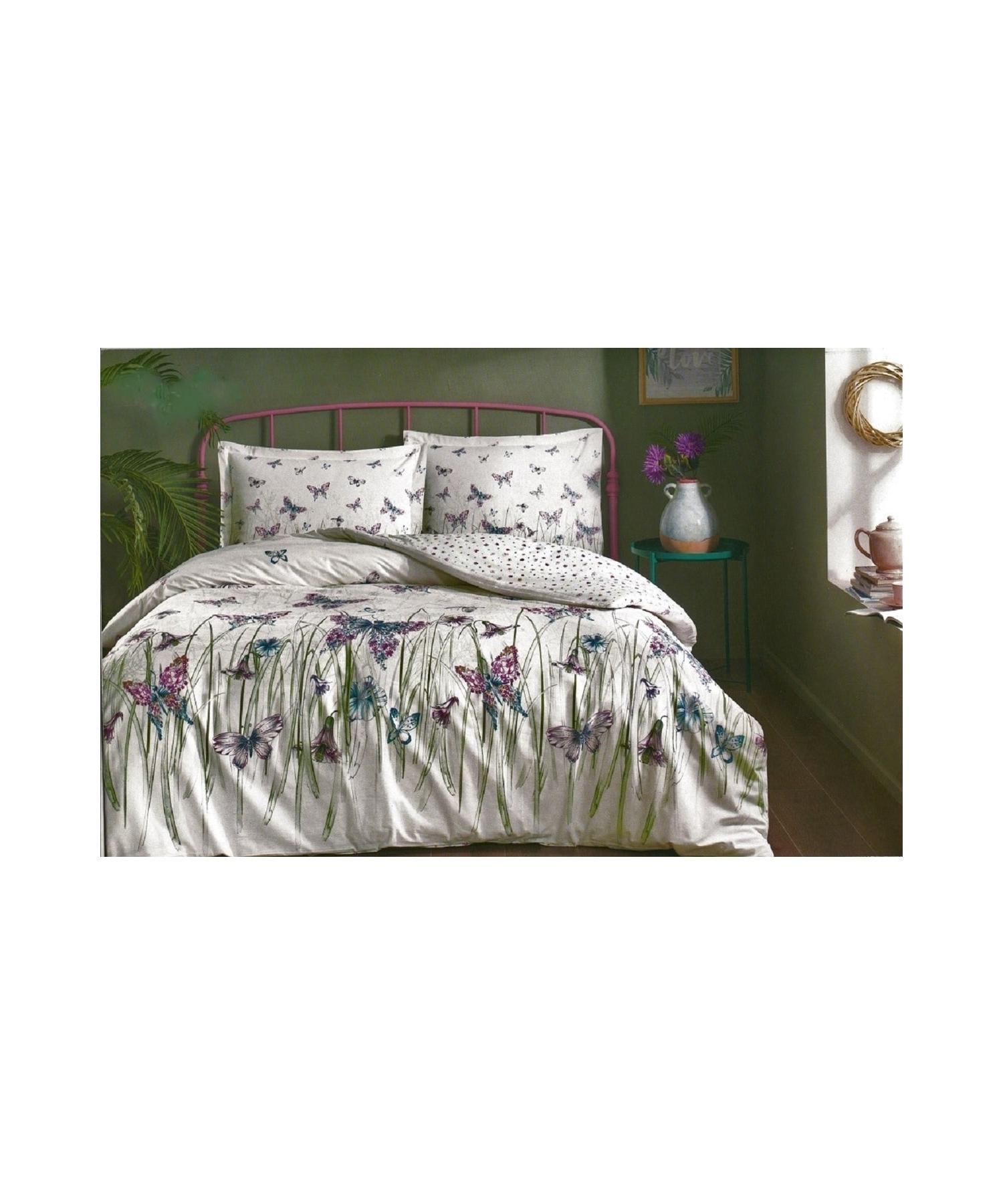 

Белый комплект двойных пододеяльников Papilio