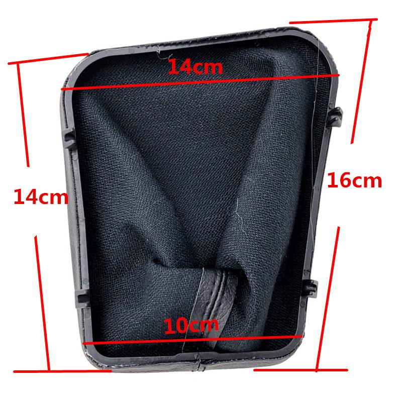 Leather Gear Shift Knob Gaiter Boot Cover Frame Lever Shifter Collar For BMW E36 3 Series E30 E34 E39 E81 E82 E87 E88