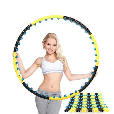Διπλής σειράς Magnet Sport Hoop Fitness Massage 7/8 Parts Magnetic Fitness Hoop Exercise Ring Circle Crossfit Workout Εξοπλισμοί