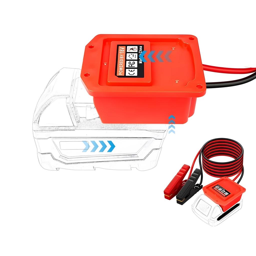 Car Battery Igniter Automotive Emergency Power Kits 12AWG Cable Jumper Starter Jump Kit Power Tool for Milwaukee Makita Dewalt