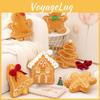 Weihnachts-Wichtel Plüschtier mit weichem Kurzflorstoff Festliche Wohnzimmerdekoration