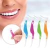 8pcs/set Colours Disposable Toothpicks Soft Interdental Brushes Dental Oral Care Tools