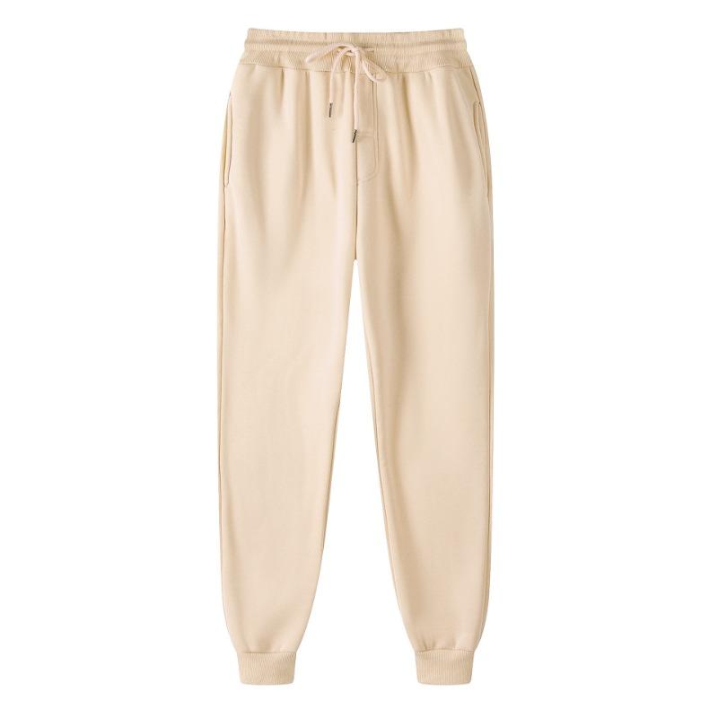 Fleece Sweatpants Men's and Women's Winter Thickened Loose Pants Autumn and Winter Super Soft Pants Men's and Women's Sweatpants Outer Wear