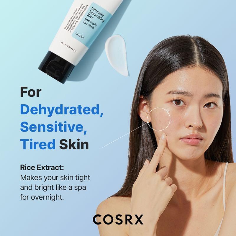 COSRX Mascarilla de Noche Spa de Arroz Ultrahidratante