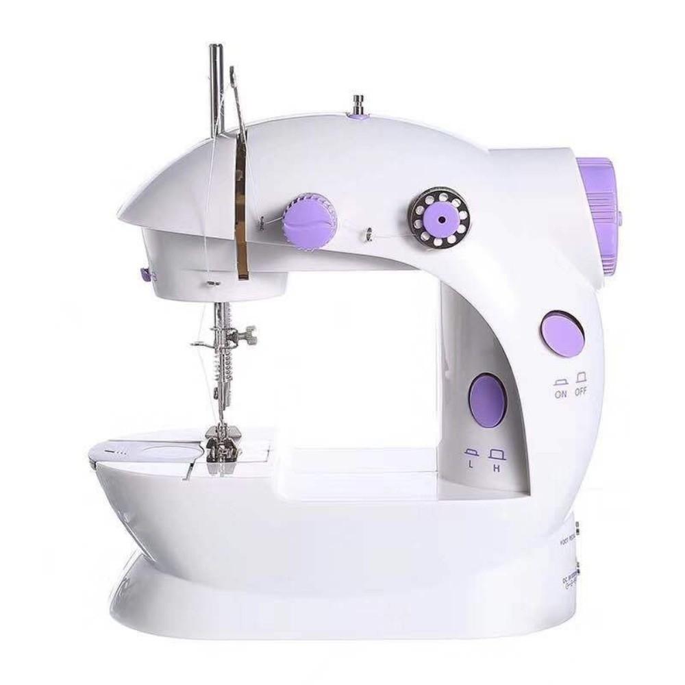 2-Speed Portable Sewing Machine Double Thread Household Sewing Machine  Beginner Friendly