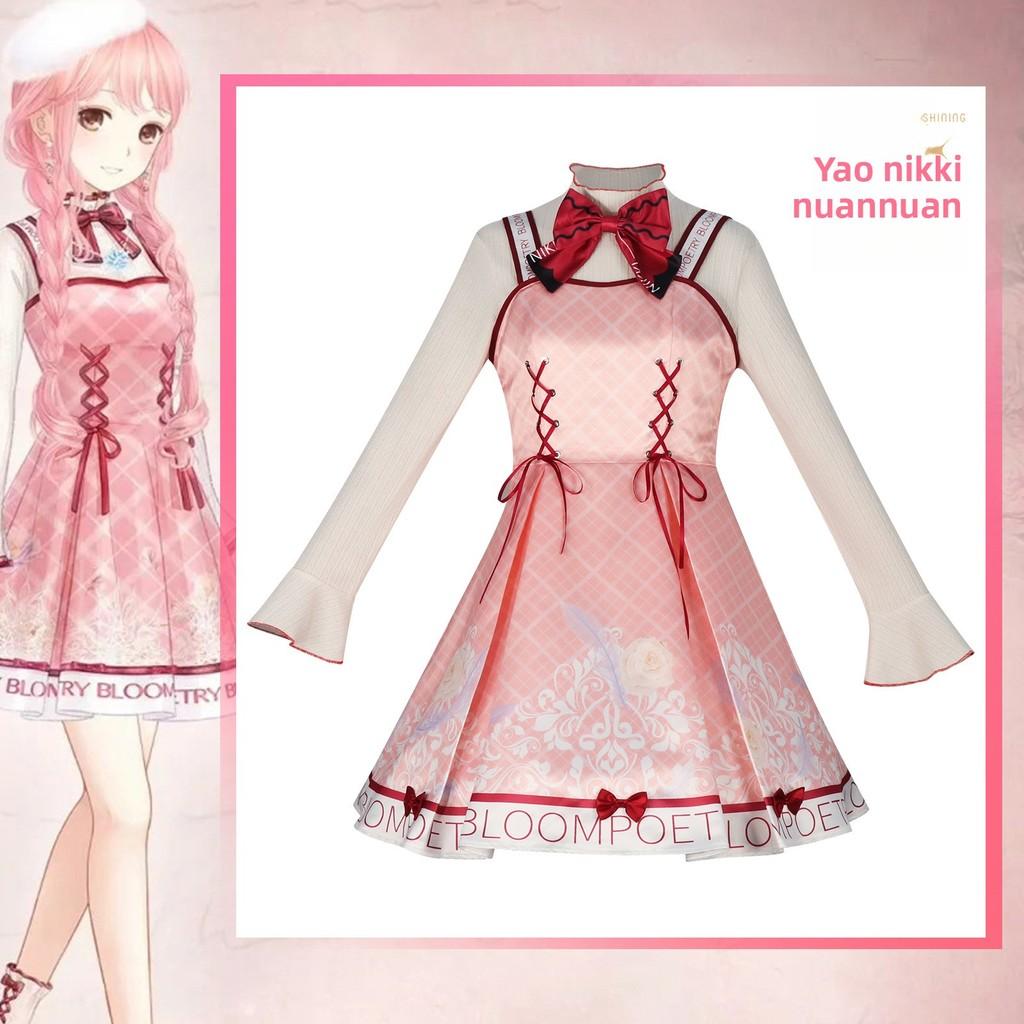 Shining Nikki Cosplay Costume For Anime Game Role Play With Polyester Fabric For Girls