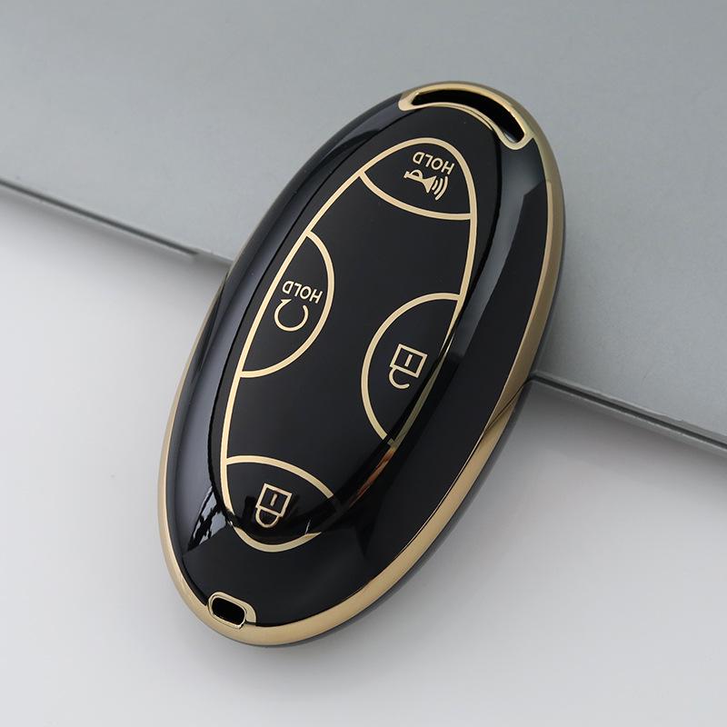 Hyundai Ioniq 6 Car Key Case with Key Chain Buckle - Compatible with Korean Models