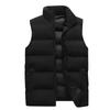 Men's Winter Stand Collar Thickened Sleeveless Cotton Vest