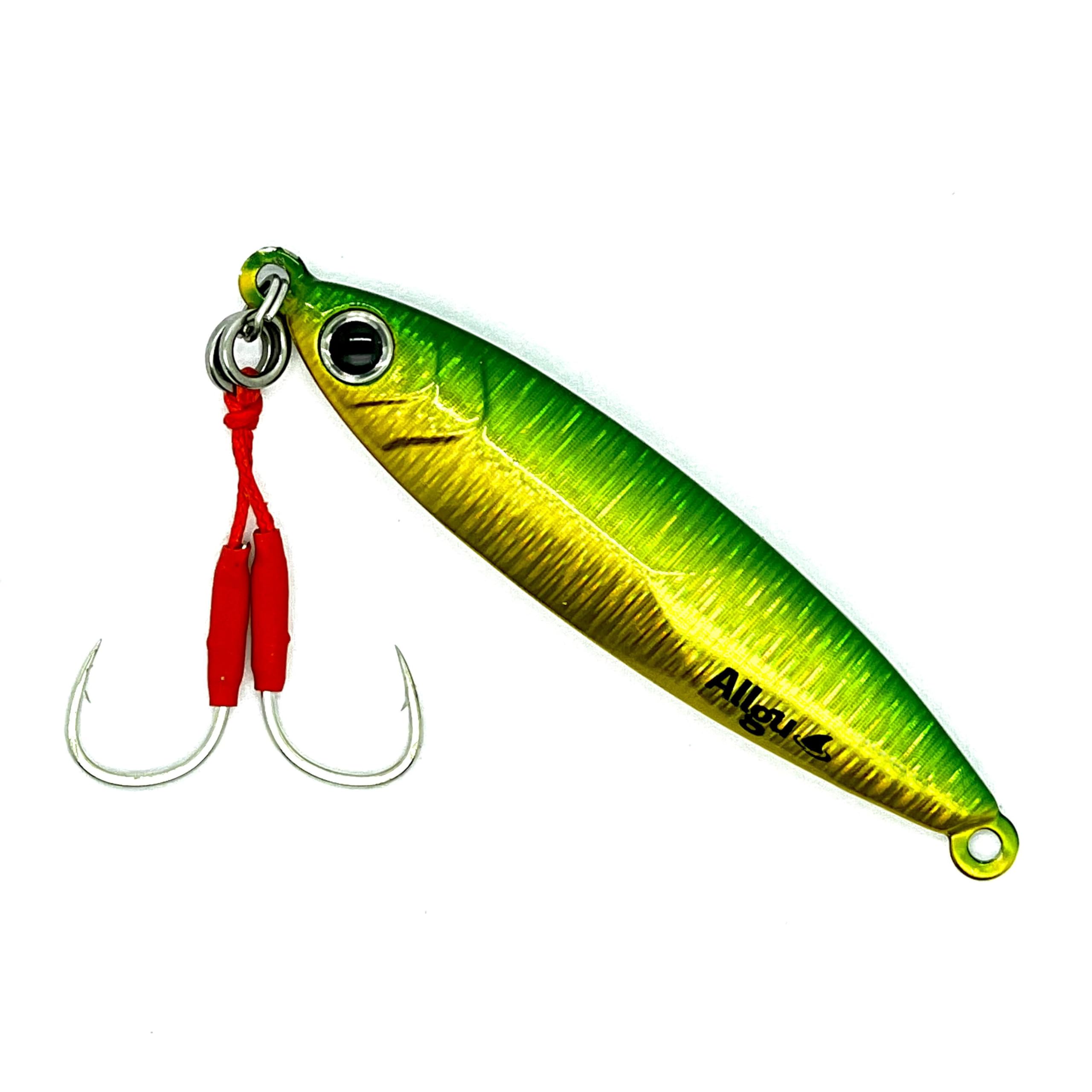 Allgu Tungsten Jig No. 40g Keimura Green Gold Vertical Light 40g