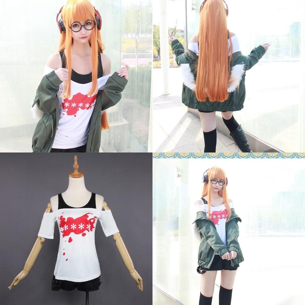 Persona 5 Costume Navi Cosplay Outfit With Polyester Fabric For Halloween Costumes